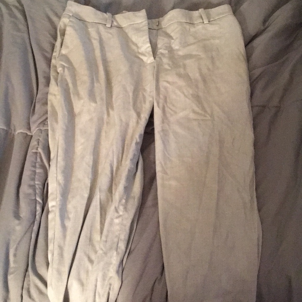 Light grey slacks